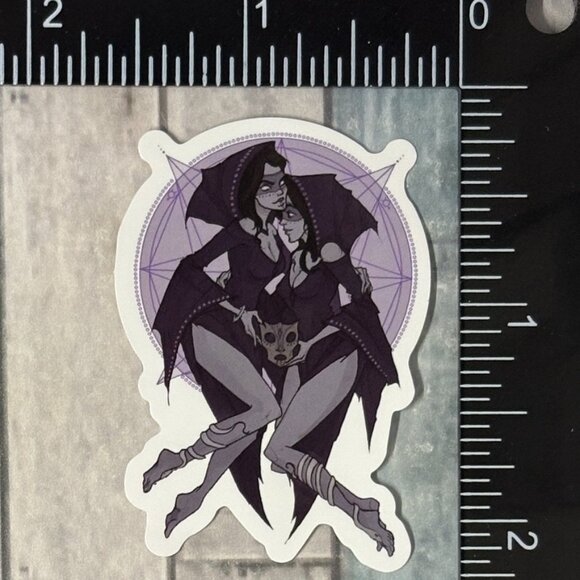 🌀10/$10🌀 Dark Fairy Tales Reusable Waterproof Vinyl Sticker Decal - Picture 1 of 1